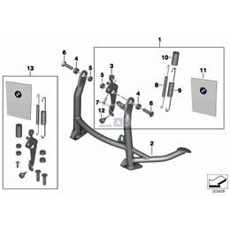 Uchwyt odbojnika lewy - 46527667391