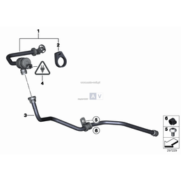 Przewód odpowietrzania zbiornika - 13907641053