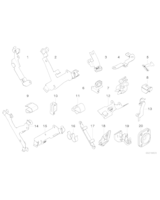Uchwyt przewodu B+ - 12527511234