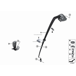 Oryginał BMW - 72117309366