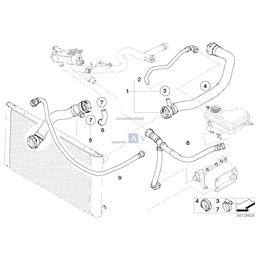 Elastyczny przewód ukł. chłodz. - 17127796272
