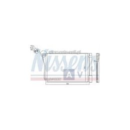 SKRAPLACZ KLIMATYZACJI ALPINA B5 (F10-F11), ALPINA B6 (F06), ALPINA B6 (F12-F13), BMW 5 F10-F11-F18 (10-), BMW 6 F06-F12-F13 (09-)