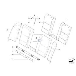 Kpl. osłon Isofix - 52209133162