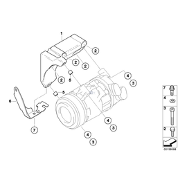 Oryginał BMW - 64557505980