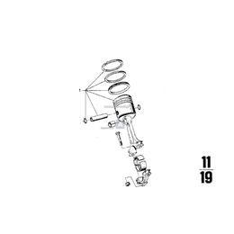 Tłok Mahle - 11251263438