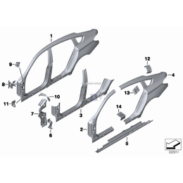 Oryginał BMW - 41357238618