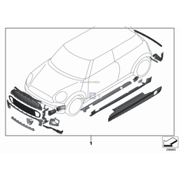 Oryginał BMW - 51117283330