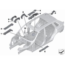 Oryginał BMW - 61136970107