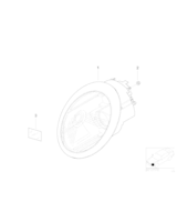 Reflektor lewy - 63126911701
