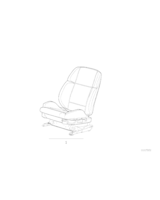 Fotel sportowy, materiał, lewy - 52109064447