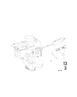 Solex 38-40 Pdsi, Cięgno - 13231355327