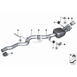 Oryginał BMW - 18207845463