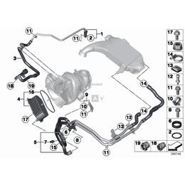 Oryginał BMW - 11538517181