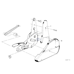Osłona dolna, zewnętrzna, lewa - 52101852835