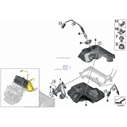 Oryginał BMW - 11628607965