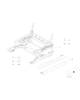 Mechanizm fotela praw. - 52108226268