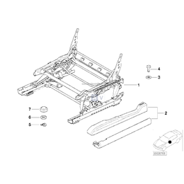 Mechanizm fotela praw. - 52108226268