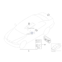 Oryginał BMW - 51210031379