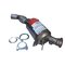 FILTR CZĄSTEK STAŁYCH DPF + KAT. BMW 2,0D E81/E87/E90