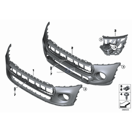 Oryginał BMW - 51117380443