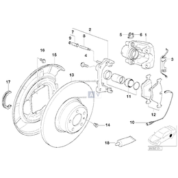 Tarcza hamulcowa M5 - Oryginał BMW - 34212228801