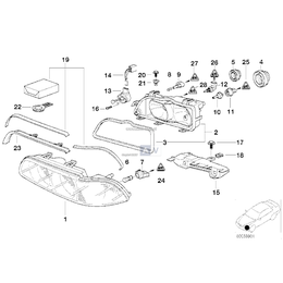 Oryginał BMW - 63128375307