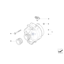 Oryginał BMW - 12317533270