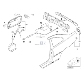 Oryginał BMW - 41218243100