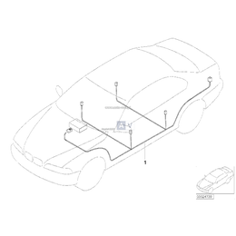 Wiązka przewodów głośn. Harman Kardon - 61116907140