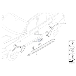 Oryginał BMW - 51110403483