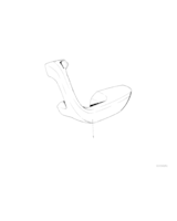 Podłokietnik przedni, lewy - 51411909745