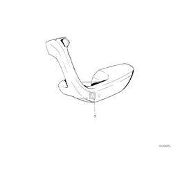 Podłokietnik przedni, lewy - 51411909745