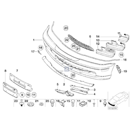 Oryginał BMW - 51118070046