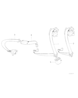 Pas bezpieczeństwa tylny - 72111950513