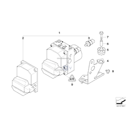 Wspornik agregatu hydraulicznego - 34511165549