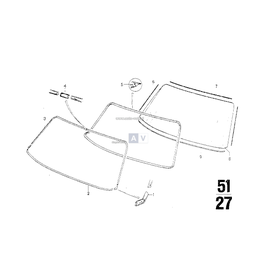 Ramka ozdobna prawa - 51311800030