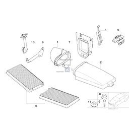 Mikrofiltr - Oryginał BMW - 64116921018