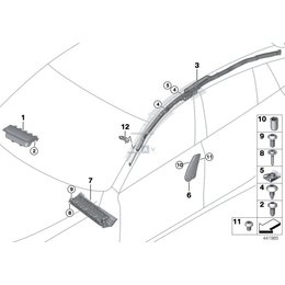 Oryginał BMW - 72128056699