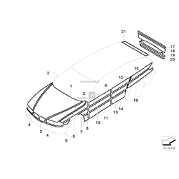 Oryginał BMW - 51148252100