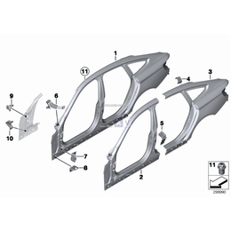 Oryginał BMW - 41007334018