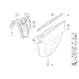 Kątownik połączeniowy lewy - 51377128383