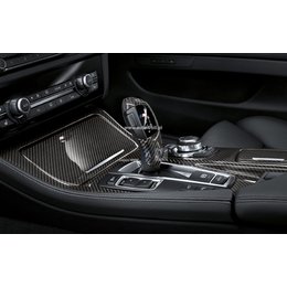 Osłona dźwigni zmiany biegów M Performance z carbonu BMW F01 F07 F10 - 61312250699