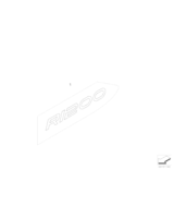 Napis R1200, prawy - 46637701928