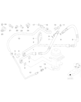 Przewód ciśnieniowy, wylotowy - 11427832825