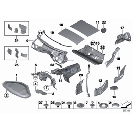 Oryginał BMW - 51487286649