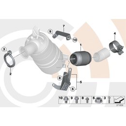 Oryginał BMW - 18207800708