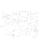 Kabel plus akumulatora - 12421436902