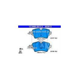KLOCKI HAM. BMW P. 2 1,5-2,0 D 14-