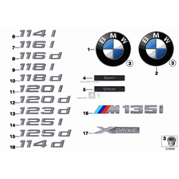 Oryginał BMW - 51147330036