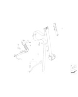 Napinacz pasa prawy - 72119119548